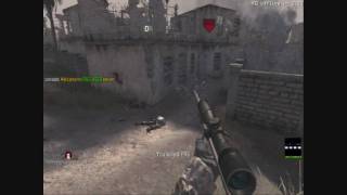 Call of Duty 4 No Scope! With M40A3