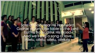 Video thumbnail of "Sons Of God Hear His Holy Word OLPS AMC"