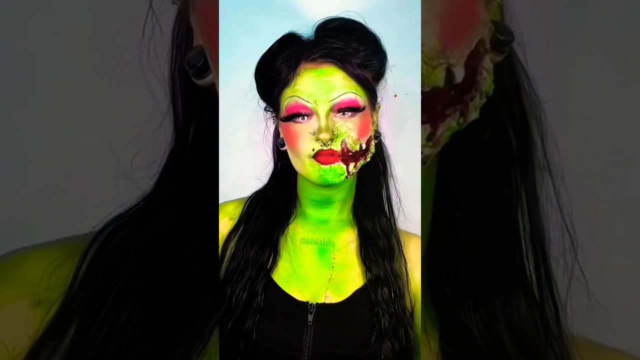 pinup girl zombie makeup 