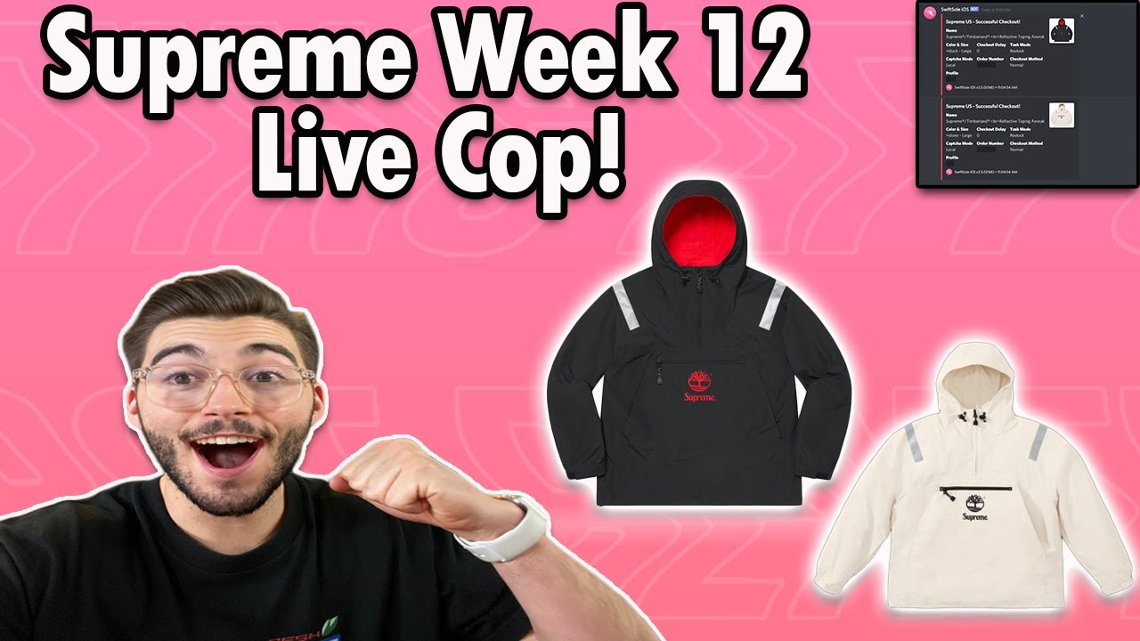SWIFTSOLE SS21 Supreme Week 12 Live Cop! This Drop Was Slept On!