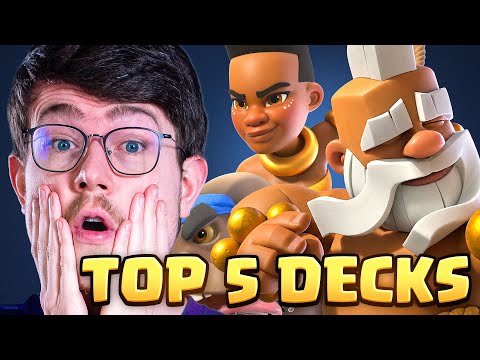 Five Clash Royale October Deck Pairings in the Draft