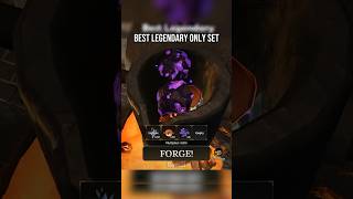 Best All Legendary Ore Armor Set in The Forge