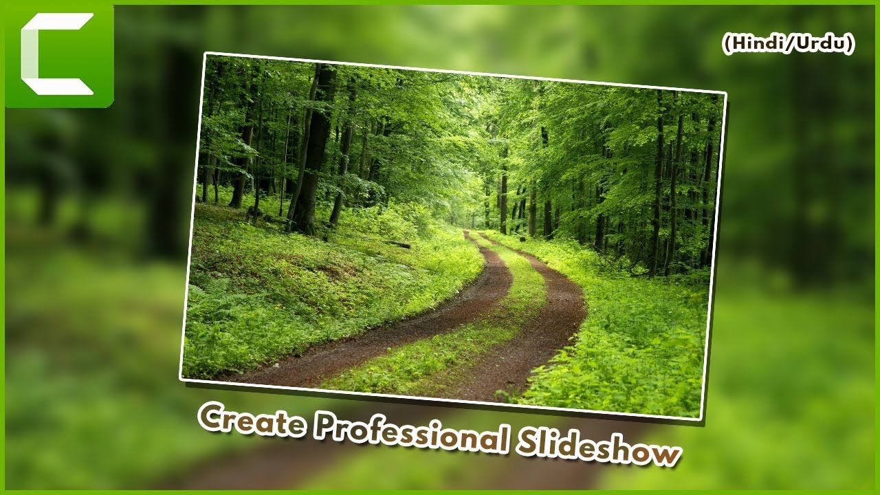 CREATE PROFESSIONAL SLIDESHOW WITH CAMTASIA (Hindi/Urdu)