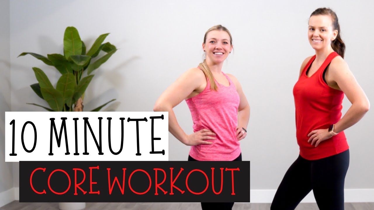 10 Minute Core Workout (no repeats or equipment) - YouTube