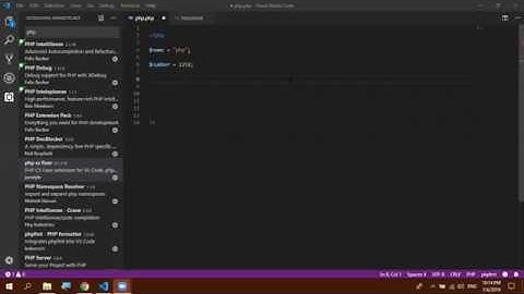 PHP 1|| Gettype , Settype , define