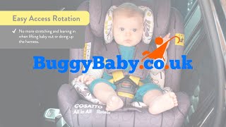 cosatto car seat all in all rotate