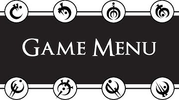 Allomancy - The Game - Game Menu