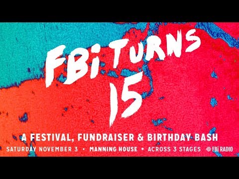Announcing FBi Turns 15 - A Festival, Fundraiser & Birthday Bash!