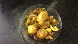 Boiled egg fry with veggies||Egg diet recipe ||by Sumalatha vlogs