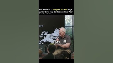 Google Chief Scientist Jeff Dean: "How far are we from AI working 24/7 like a junior engineer?