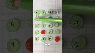 Draw A Starlight Line With Numbers 1-17