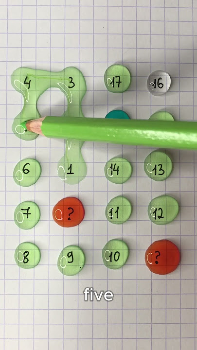 Draw a starlight line with numbers 1-17 #englishspeaking #quiz #englishvocabulary #shorts #english