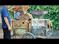 Restoration The Whole Abandoned Rusty Old Peeler //Restore The Traditional Rice Milling Machine