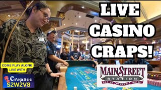 Live Casino Craps with Main Street Station Craps Dealer, "The Amazing Mishell!" screenshot 5