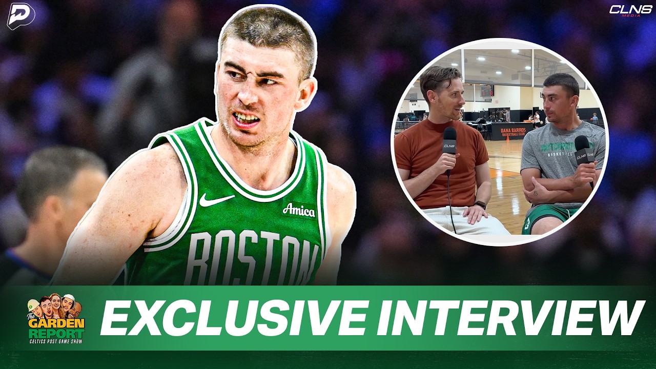 Payton Pritchard on Jaylen Brown Trade and New Celtics Players | Garden Report EXCLUSIVE Interview