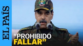 Thumbnail for NICOLÁS MADURO: "Prohibido fallar en esta coyuntura" sobre tensión con ESTADOS UNIDOS | EL PAÍS