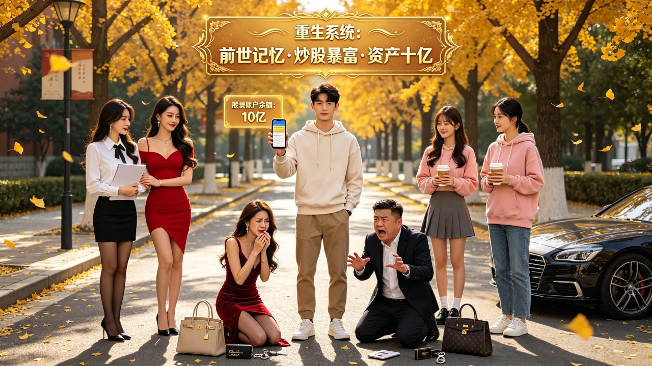 廢物系統加持，校花倒追我