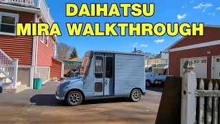 Daihatsu Mira Walkthrough Van L500V - Overview... (Walkthrough Walkaround?)