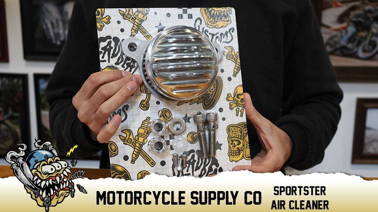 Motorcycle Supply Co. Sportster Air Cleaners Overview