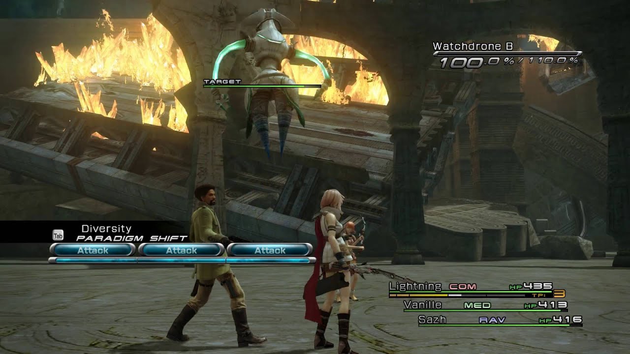 FinalFantasy XIII / GnuLinux / WineHQ / Steam YouTube