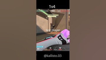 1v4 clutch #valorantgameplay