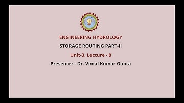 Engineering  Hydrology | Storage Routing Part-2| AKTU Digital Education