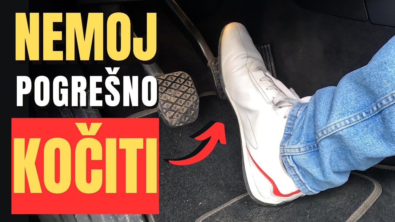 5 Grešaka kod Kočenja Koje Moraš Izbjeći