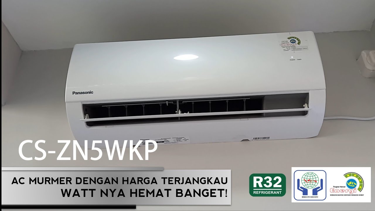 Panasonic Mini Split Air Conditioner 0 5hp Cs Zn5wkp Testing Review 