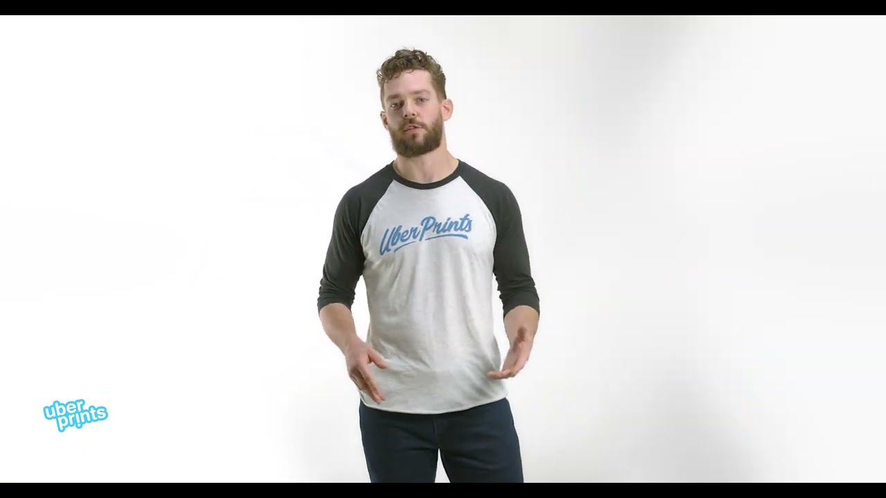 Custom Next Level Triblend Baseball Raglan Tee - Design Online