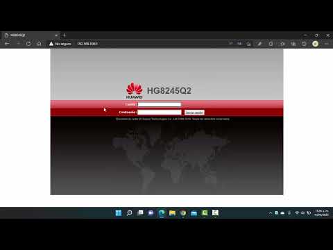 Usuario y contraseña Modem Huawei HG8245Q2