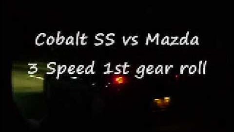 Cobalt SS vs Mazdaspeed3 vs SRT4
