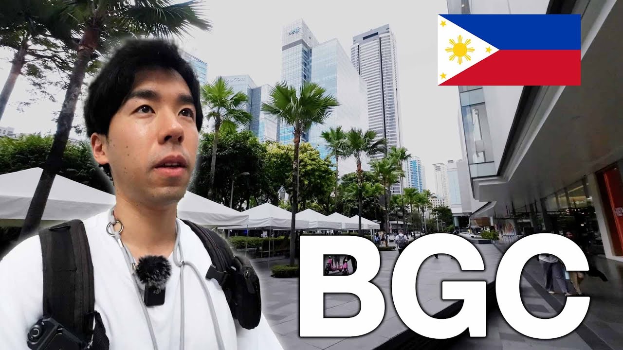 Future city MANILA! My first time at BGC as a Japanese!