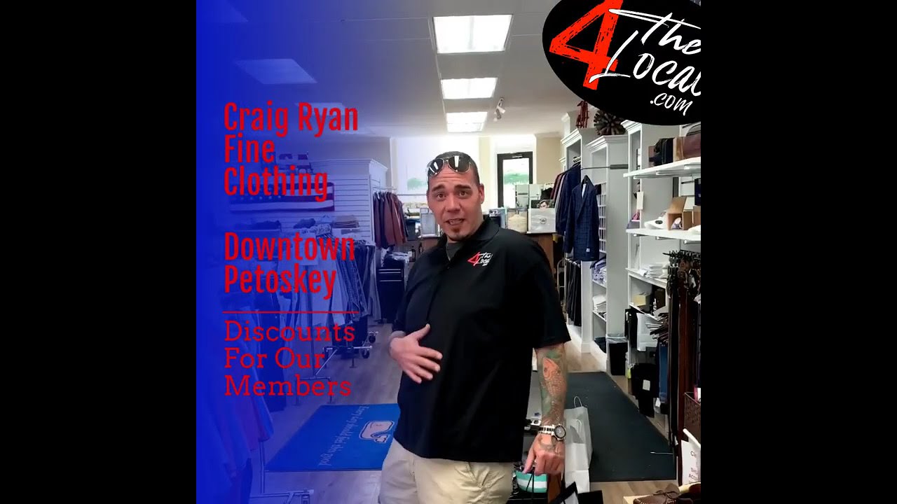 Craig Ryan Fine Clothing Downtown Petoskey