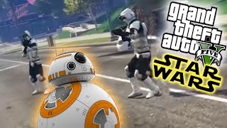 ГТА 5 МОДЫ: STAR WARS GTA V! BB-8 ПРОТИВ АРМИИ КЛОНОВ! ВИДЕО ОБЗОР ЛУЧШИХ МОДОВ ИГРЫ GTA 5