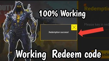 Today Working Redeem code codm 2023 | Redeem code cod mobile | call of duty mobile Redeem code