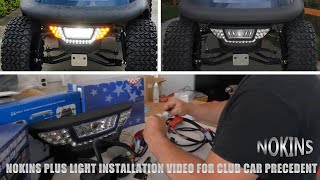 How to Install NOKINS Deluxe Plus LED Light Kit for Club Car Precedent