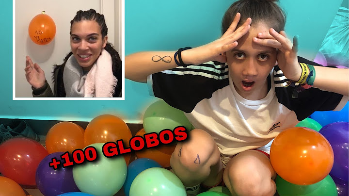 BROMA A MI AMIGA( le lleno la habitación de globos)
