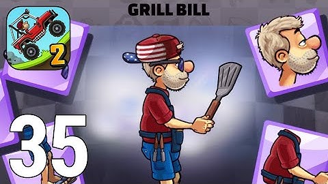 Hill Climb Racing 2 Gameplay Walkthrough Part 35 - Grill Bill 2021 [iOS/Android Games]