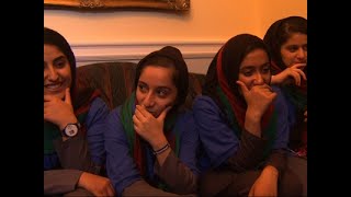 Afghan Girls Eager To Start Robotics Competition