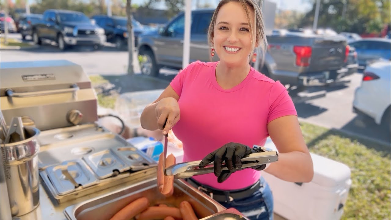 NEW Hotdog Cart Location… I Was Shocked by the Profit 💰😳 (Real Numbers)