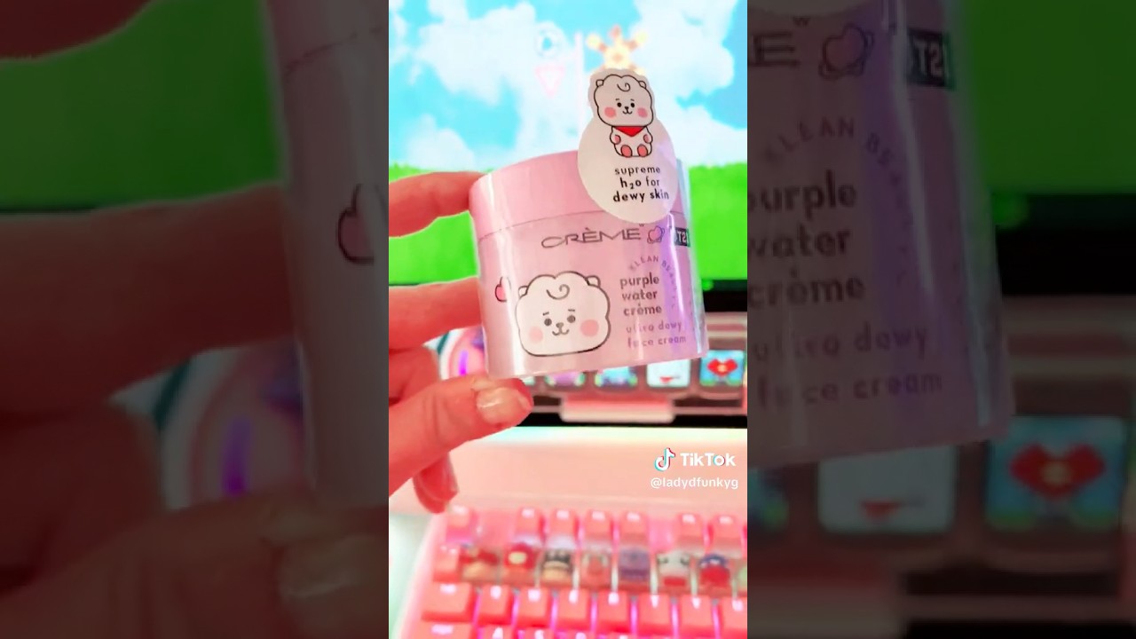 The Creme Shop x BT21 BTS RJ Water Cream Watermelon Lavender Hyaluronic Acid