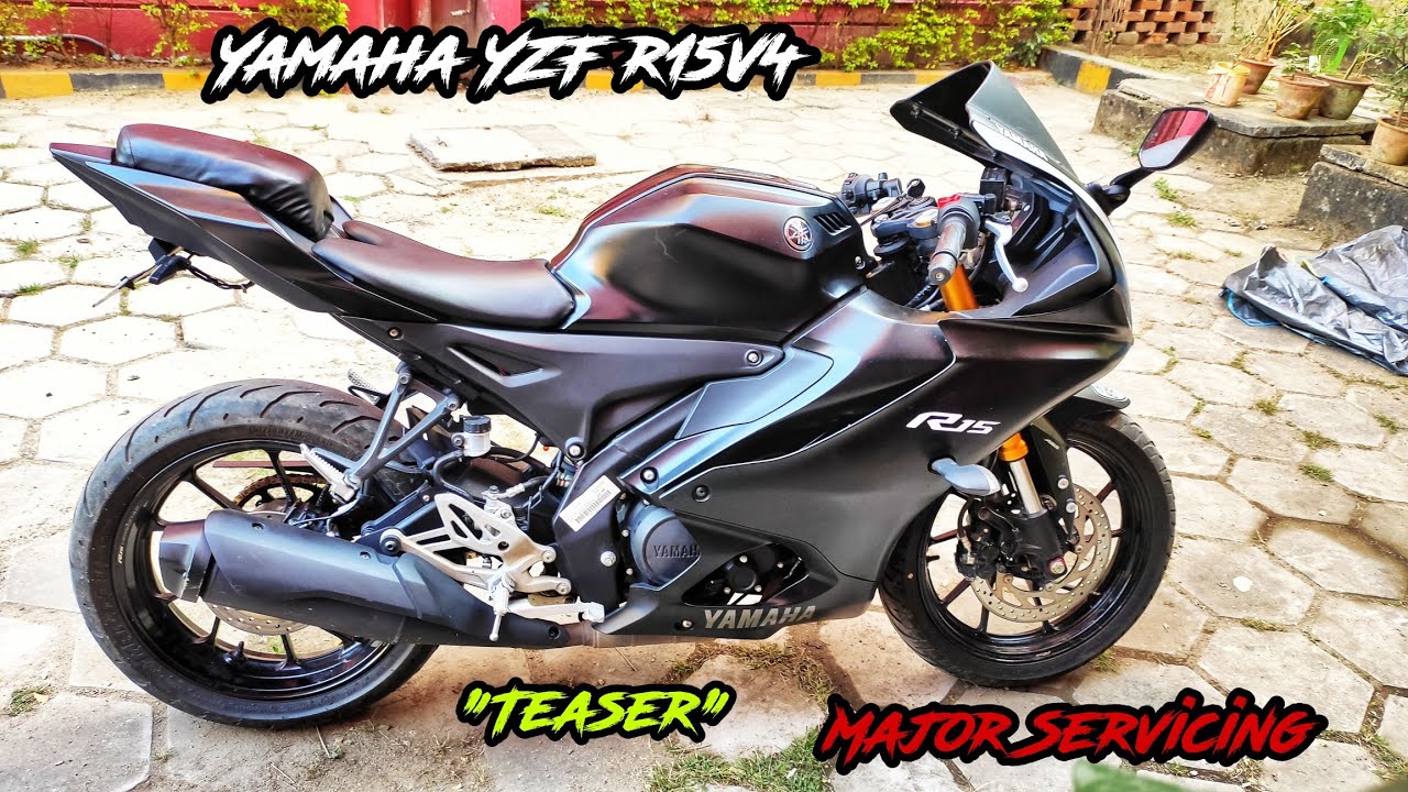 YAMAHA YZF R15V4 R15M Complete Major Servicing & Restoring Performance At Home| Official "Teaser"