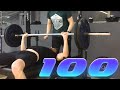 ЖИМ ЛЁЖА 100 КГ