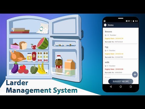 Android Larder Management System For Grocery Shops
