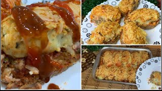 nice and delicious recipes for meat & potato /وصفات لذيذة جدا لكرات اللحم والبطاطس شغل محترفين