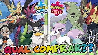 Pokémon Sword and Shield - Estes são os exclusivos e lendários do jogo