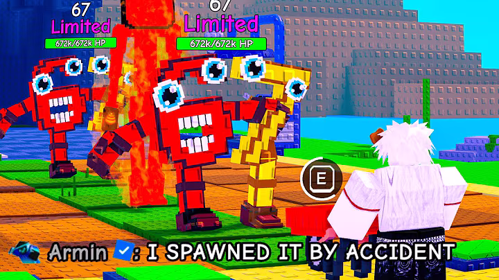 ARMIN Accidentally Spawned OP Brainrots 😱 Admin Abuse 🤩 - Plants VS Brainrots