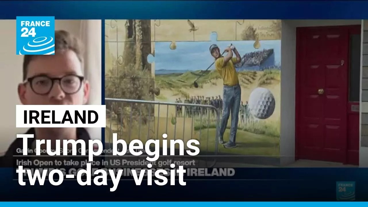 Trump in Ireland: What are Irish people saying about the visit? • FRANCE 24 English