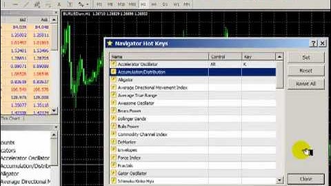 Metatrader 4 Tutorial by IamFX - Navigator