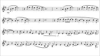 Clarinet Play-Along - La La Land - City of Stars - with piano backing track and sheet music screenshot 5